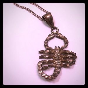 Sterling Silver 925 Scorpion pendant